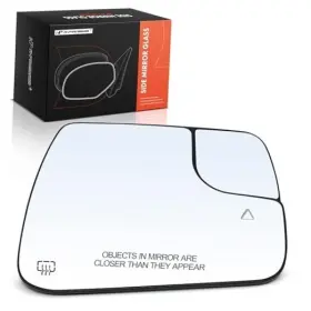 Apmgs127 Premiumpartswhosale Right Passenger Side Heated Mirror Glass With Backing Plate - Compatible