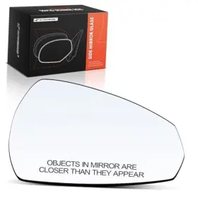 Apmgs488 Premiumpartswhosale Right Passenger Side Heated Mirror Glass With Backing Plate - Compatible