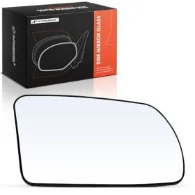Apmgs581 Premiumpartswhosale Right Passenger Side Non-heated Mirror Glass With Backing Plate - Compatible