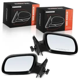 Apmi1208tw Premiumpartswhosale Pair 2 Driver And Passenger Side Power Door Mirror - Compatible With Audi
