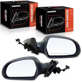 Premiumpartswhosale Apmi1238tw Pair 2 Power Door Mirror - Compatible With Audi A4 Driver And Passenger Side