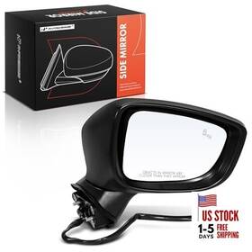 Premiumpartswhosale Apmi1294tw Passenger Side Power Door Mirror - Compatible With Mazda Right