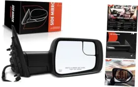 Apmi1441tw Premiumpartswhosale Passenger Side Power Door Mirror - Compatible With Ram 1500 2019 2020 2021