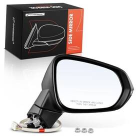 Premiumpartswhosale Apmi193 Power Door Mirror Compatible With Lexus Nx200t 2015-2017 Passenger Side Black