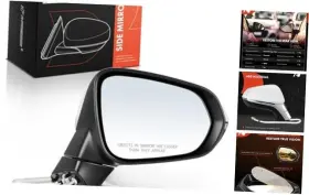 Apmi194 Premiumpartswhosale Power Door Mirror Compatible With Lexus Nx200t 2015-2017 Passenger Side White