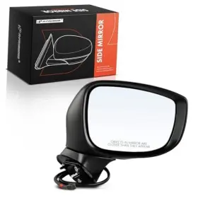 Apmi197 Premiumpartswhosale Passenger Side Power Door Mirror - Compatible With Right Black