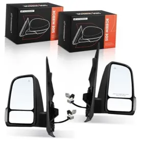 Apmi2217tw Premiumpartswhosale Pair 2 Driver And Passenger Side Power Door Mirror - Compatible With