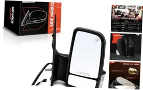 Apmi489 Premiumpartswhosale Passenger Side Power Door Mirror - Compatible With Mercedes-benz Ncv3 Series