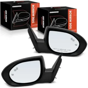 Apmi912tw Premiumpartswhosale Pair 2 Driver And Passenger Side Power Door Mirror - Compatible With Mazda