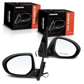 Apmi945tw Premiumpartswhosale Pair 2 Power Door Mirror - Compatible With Mazda Driver And Passenger Side