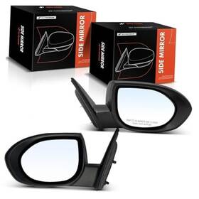 Premiumpartswhosale Apmi948tw Pair 2 Power Door Mirror - Compatible With Mazda 6 Driver And Passenger Side