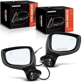 Apmi976tw Premiumpartswhosale Pair 2 Driver And Passenger Side Power Door Mirror - Compatible With Mazda