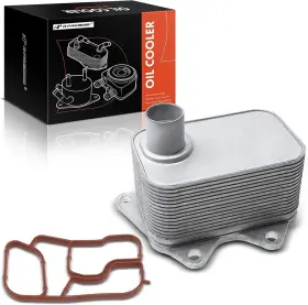 Apoc027 Premiumpartswhosale Engine Oil Cooler Compatible With Volkswagen Jetta Passat Cc Tiguan Beetle