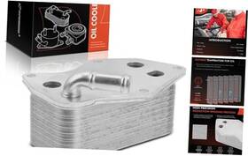 Premiumpartswhosale Apoc111 Engine Oil Cooler Compatible With Volkswagen 2006 2007 2008 2009 2010 2011