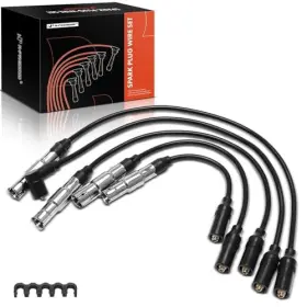 Apspw173 Premiumpartswhosale 5pcs Spark Plug Wires Compatible With Volkswagen Jetta Passat Golf Cabrio