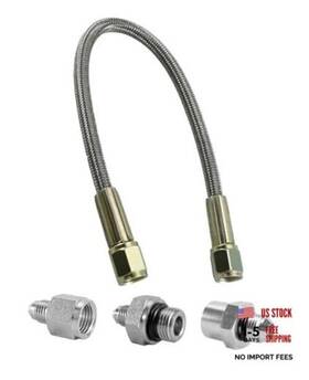 Ptsparts 700937375980 Oil Pressure Sensor Relocation Kit Fit For Ls Engines Compatible With C5 C6