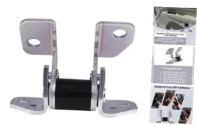 Queayh-031-r Quealzara Passengers Side Lower Door Hinge Right Front And Rear Compatible With Dodge