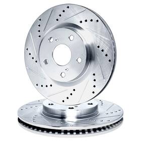 R1 Concepts Wgpn1-74003 Front Brake Rotors For 2006-2020 Audi A3 2015-2018 Q3 2008