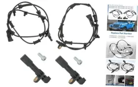 Rb-c625 Radhlbniu Abs Wheel Speed Sensor Compatible With Jee-p Wrangler 3.6l 3.8l 2007-2017