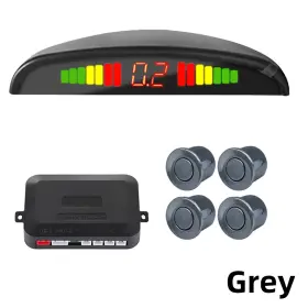 4sensors Rapidroo-shop 726084393677 Car Parking Sensors Kit 22mm Led Display Backlight Reverse Back