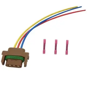 M1.cbhn116.l Rcop 3 Wires Turn Signal Lights Connector Wiring Harness Pigtail Plug For Dodge Ram