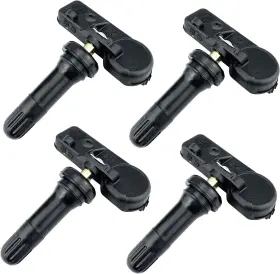 Pn-68241067-ab Rlp Set Of 4 Tpms Tire Pressure Monitoring System Sensor 433mhz Compatible With Jeep
