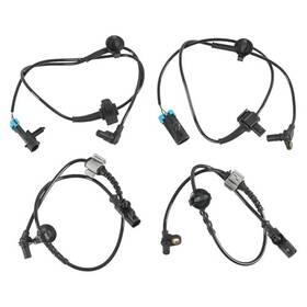 Ruianomg 15229012 Abs Wheel Speed Sensor Front And Rear 4pcs Replacement For Chevy Silverado 1500