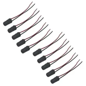 S0451 Runseaway T10 Socket Pre-wired Connector For Light Bulbs 194 Female Plug W5w 10pcs