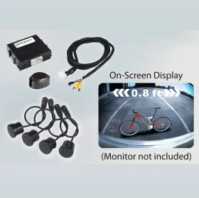 Bl412pm Rydeen Ultrasonic Parking Sensor For Rear Sensing With Buzzer And Backup