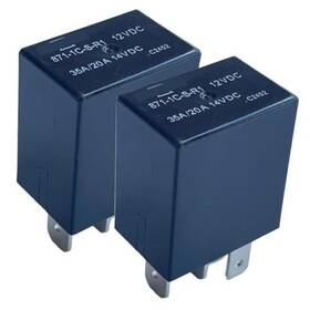 Rz 871-1c-s-r1-296-2 2pcs 871-1c-s-r1 12v Micro Iso 280 5-pin Spdt Automotive Relay 35a/20a