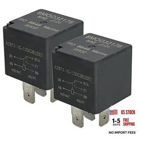Rz Az973-1c-12dc3e-263-2 Pcs Az973-1c-1dc3e Relay 1v Spdt 5-pin Mini-iso 40/30a Sealed C3e Cover 2