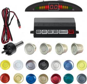 Sandetoun 313102337364 Parking Sensor Kit Backup Reverse For Car 16 Color Options