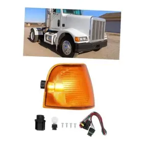 Go-3046 Scarman Llc Right Corner Light Compatible With Peterbilt 375 377 385 Trucks Passenger Side