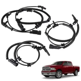 Usnzugoa-0829 Seadear 4pcs Front&rear Abs Wheel Speed Sensor Compatible For Ram 1500 2013-2018