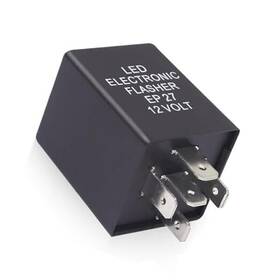 Shakas 790885843587 Ep27 Led Flasher Relay 12v 5-pin Turn Signal Light Super Flashing