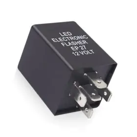 Ep27 Shakas 790885843587 Led Flasher Relay 12v 5-pin Turn Signal Light Super Flashing