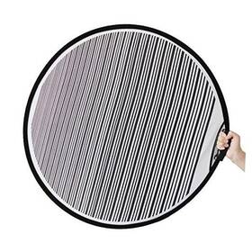 Shan Dong Wu Di Best Industrial Co. Ltd Zyb80cm 80cm Circular Striped Flexible Foldable Pdr Lined Light Reflector Board Dent