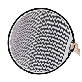 Zyb80cm Shan Dong Wu Di Best Industrial Co. Ltd 80cm Circular Striped Flexible Foldable Pdr Lined Light Reflector Board Dent