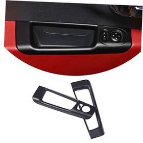 Sheng Tong Cavhd67361 For Fiat 500 2010-2024 Lhd Abarth 595 2014-2024 Abs Car Rear Mirror Matte Black
