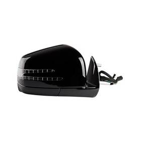 Side Mirror Lm-a30-014-lem-1-4px Black Right Passenger Power Heated Folding For 2005-2011 Mercedes