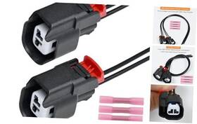 Smart Repairboy 645-134 Abs Wheel Speed Sensor Connector Pigtail Plug Wiring Harness Fit For Jeep