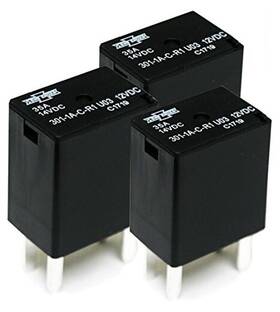 Song Chuan 301-1a-c-r1-u03 12vdc Micro 280 Spst 35a Relay Pack Of 3