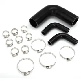 A74w1412 Speedy Rider Fuel-filler-neck-hose With 12 Hose-clamps-set For 1966-67 Dodge Charger