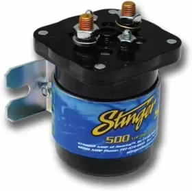 Sgp35 Stinger New 500 Amp Relay Battery Isolator For Car Audio Amplifier Systems