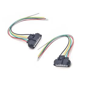 Strendier Yorljq3222bl-2pc 2 Pcs Car Throttle Body Harness Plug 90980-11858 High Conductivity Heat Resi