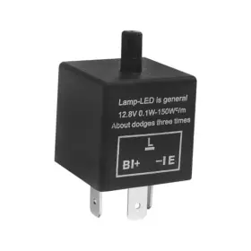 Qph-g-2075 Surosha Cf-13 Led Flasher Relay Turn Signal 3 Pins 12v Adjustable