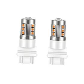 Swphrt Swphrt-car2 Led Car Turn Signal Bulbs 2pcs Super Bright Vehicle Front Rear 3156 Yellow