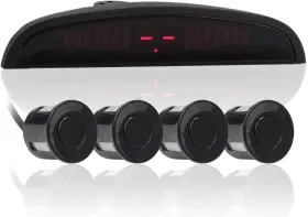 Syneticusa 313051030088 Sensores De Reversa Universal Para Autos Carros Pantalla Led Distancia Y Sonido