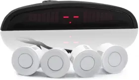 Syneticusa 744759206091 4 Parking Car Sensor Kit Led Display View Reverse Backup Radar System B