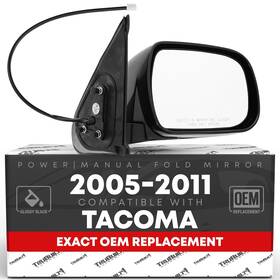 T1a T1a-8791004180c0 Passenger Side Mirror Replacement - Compatible With 2005-2011 Toyota Tacoma -